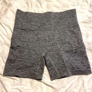 Grey Biker Shorts